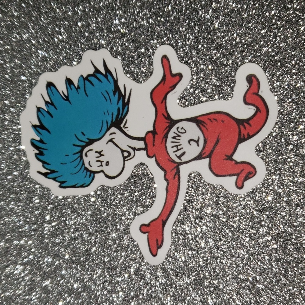 BOOK waterproof sticker DR. SEUSS